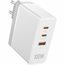 Wall Charger Vention FEGW0-EU White 100 W (1 Unit)