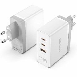 Chargeur mural Vention FEGW0-EU Blanc 100 W (1 Unité)