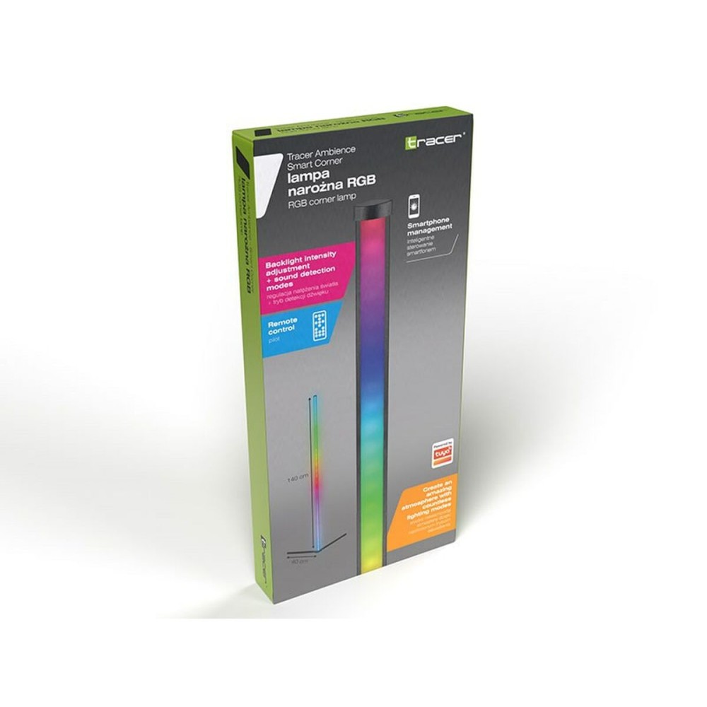 Lampe de bureau Tracer RGB Ambience - Smart Corner Noir Multicouleur