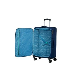 Koffer für die Kabine American Tourister 146675-6636 Blau 61 L 68 x 43 x 25 cm