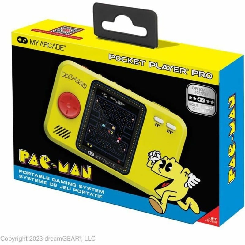 Console de Jeu Portable My Arcade Pocket Player PRO - Pac-Man Retro Games Jaune