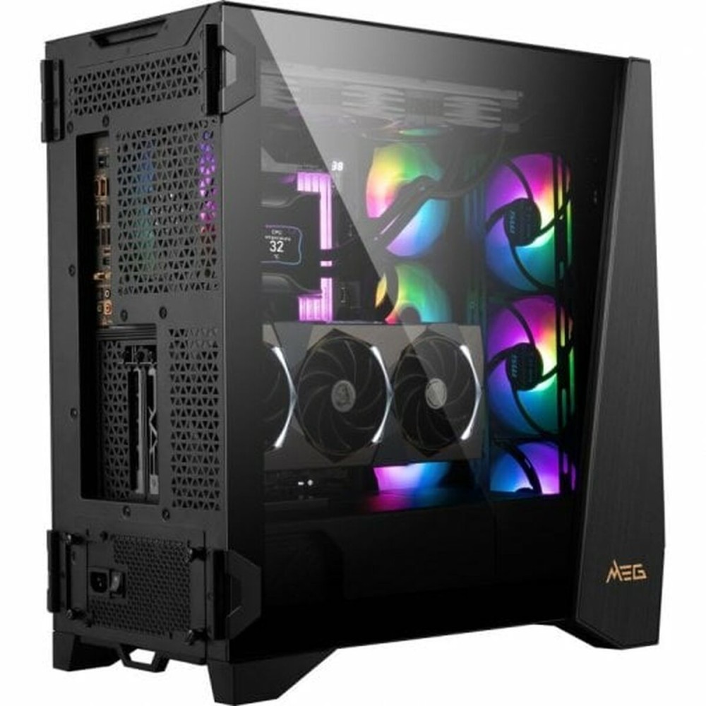 ATX Semi-tower Box MSI 306-7G15R21-W57 Black Multicolour