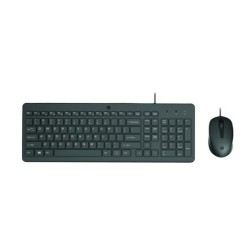 Keyboard and Mouse HP 240J7AA Black