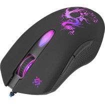 Gaming Maus Defender GM-090L Schwarz 3200 DPI
