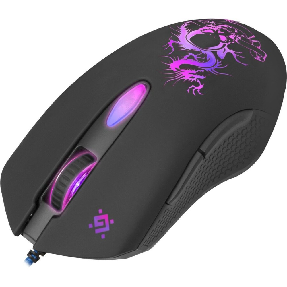 Gaming Maus Defender GM-090L Schwarz 3200 DPI