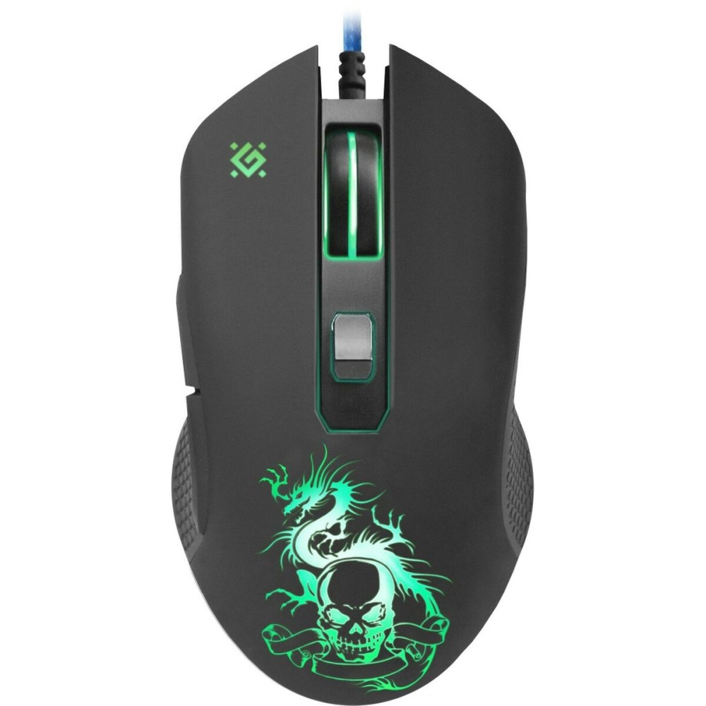 Gaming Maus Defender GM-090L Schwarz 3200 DPI