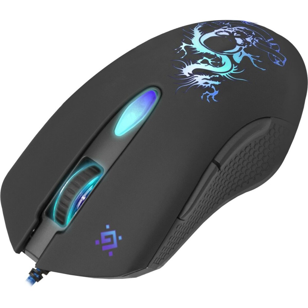 Gaming Maus Defender GM-090L Schwarz 3200 DPI
