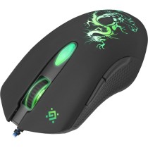 Gaming Maus Defender GM-090L Schwarz 3200 DPI