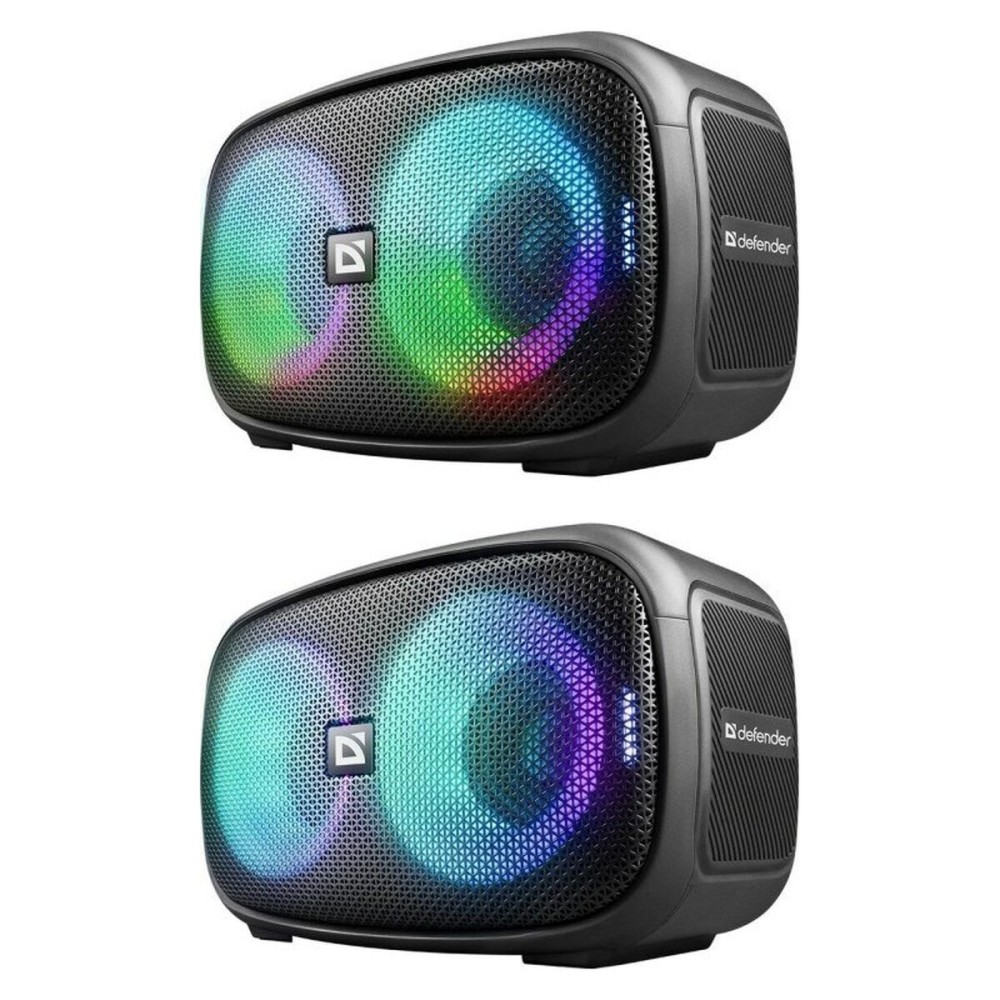 Haut-parleurs bluetooth portables Defender 65305 Noir 20 W
