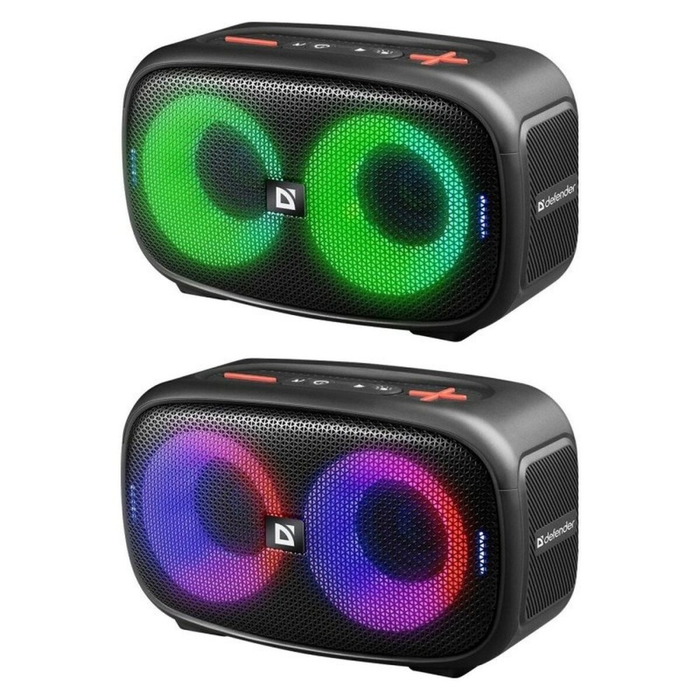 Haut-parleurs bluetooth portables Defender 65305 Noir 20 W