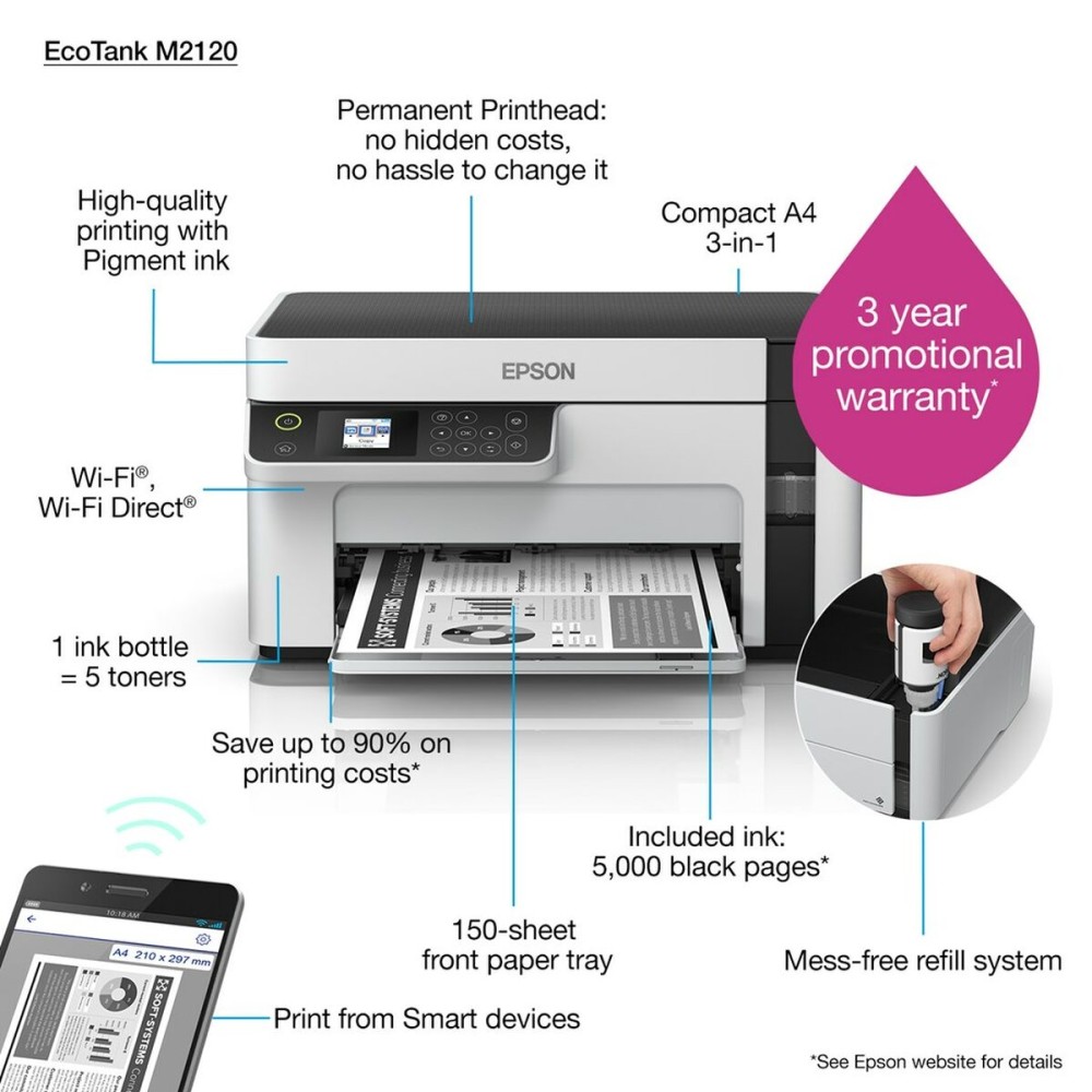 Multifunction Printer Epson C11CJ18402