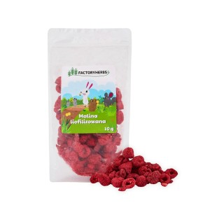 Kaninchenfutter Factoryherbs Freeze-dried raspberries Chinchilla Versuchsobjekt Hamster Ratte Mouse Nagetiere Vögel