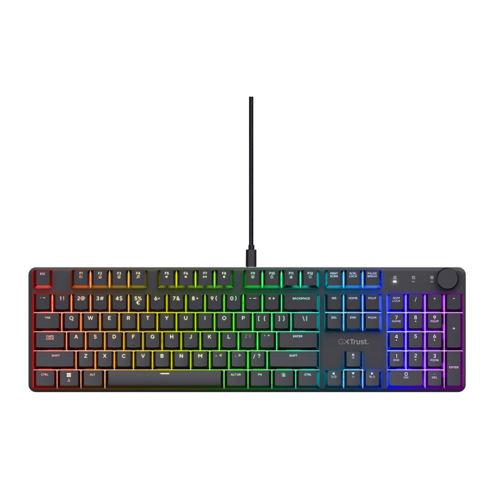 Keyboard Trust GXT 866 TORIX Black Qwerty US