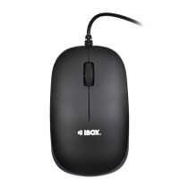 Tastatur mit Maus Ibox IKMS606 Qwerty US Schwarz QWERTY