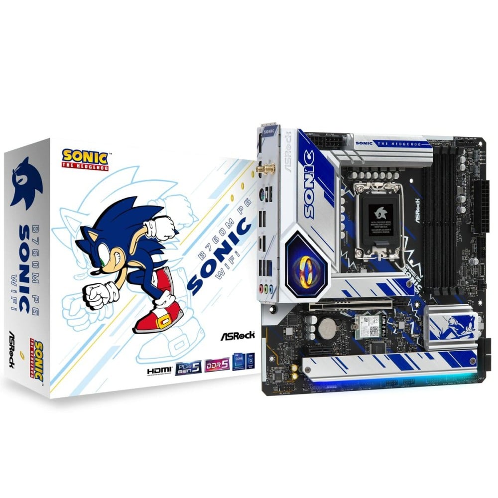 Carte Mère ASRock B760M PG SONIC WIFI Intel B760 LGA 1700