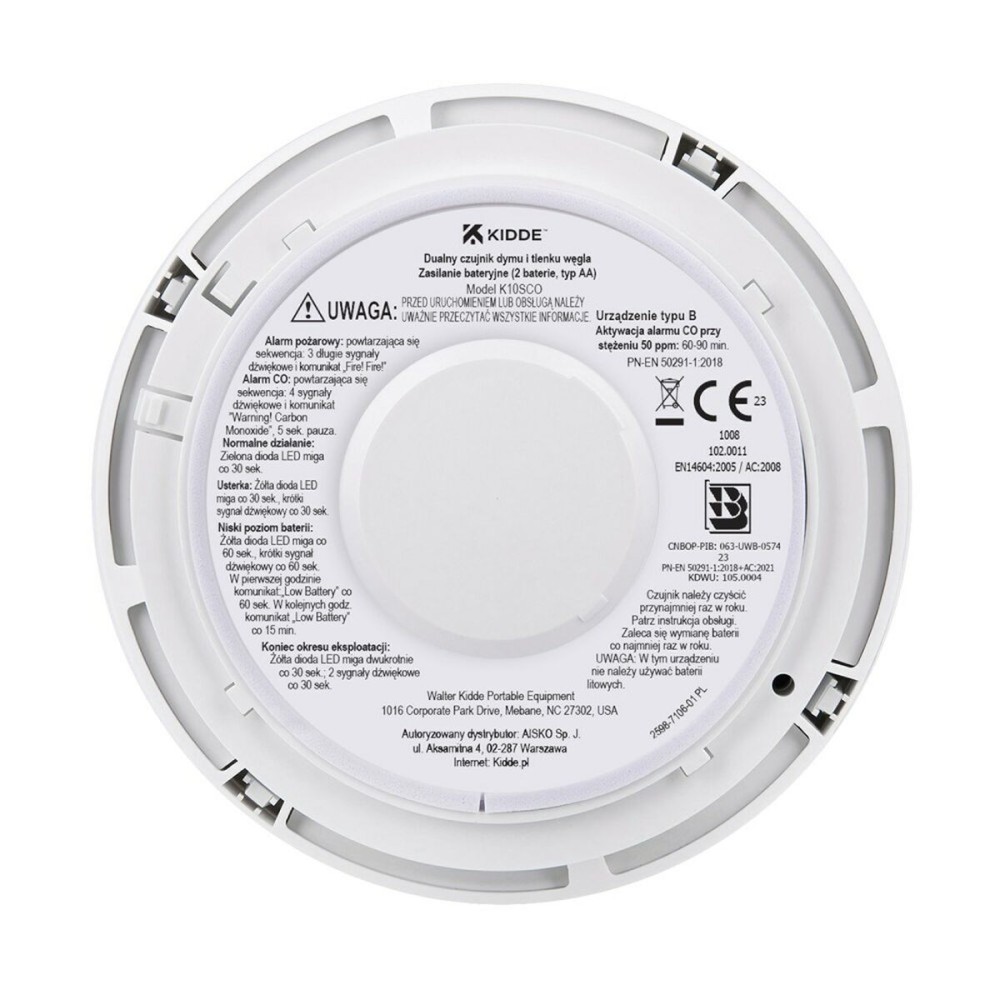 Alarmsystem Kidde K10SCO