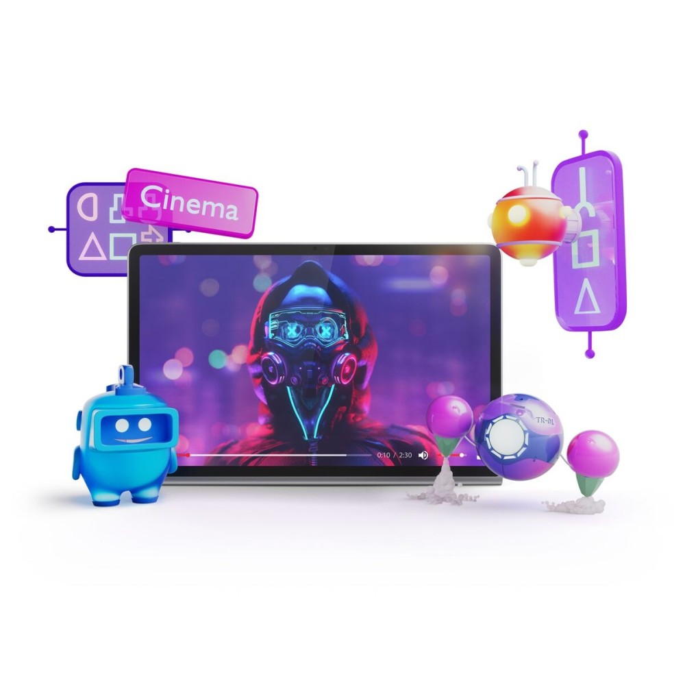 Tablet Lenovo ZADX0080PL 11,5" MediaTek Helio G99 8 GB RAM 128 GB Grau