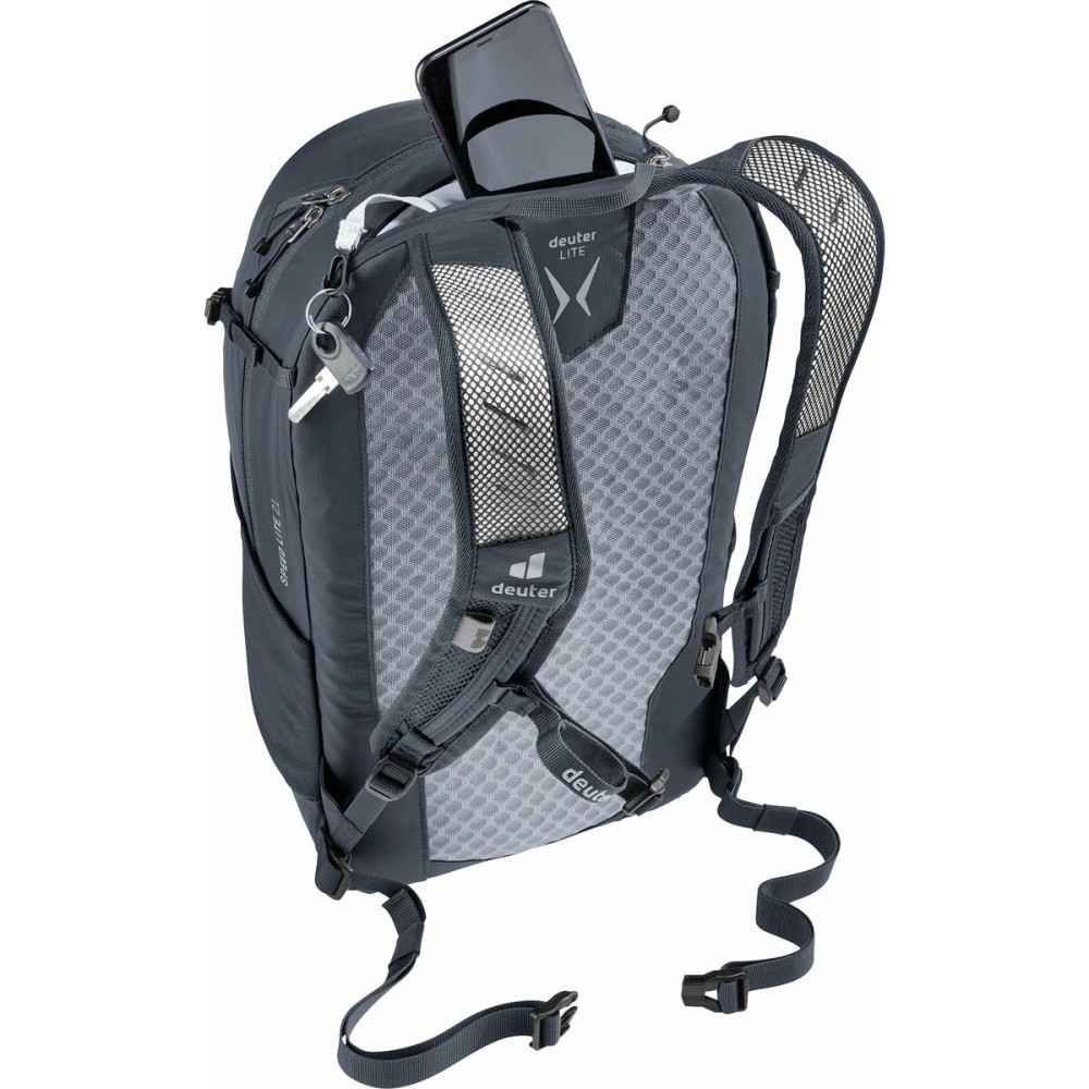 Mountain Backpack Deuter Speed Lite 21 Black Polyester 21 L
