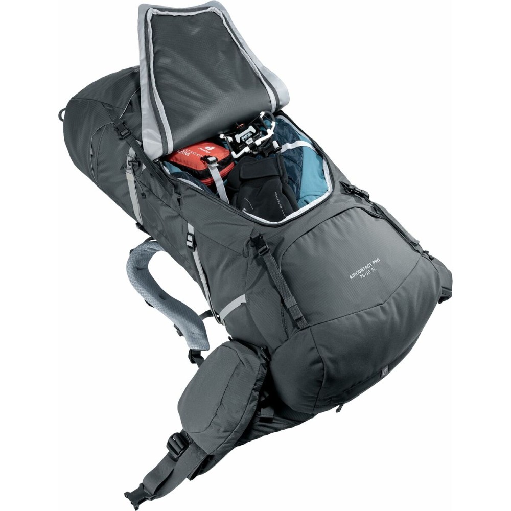 Mountain Backpack Deuter Aircontact Pro 75+10 SL Graphite 85 L