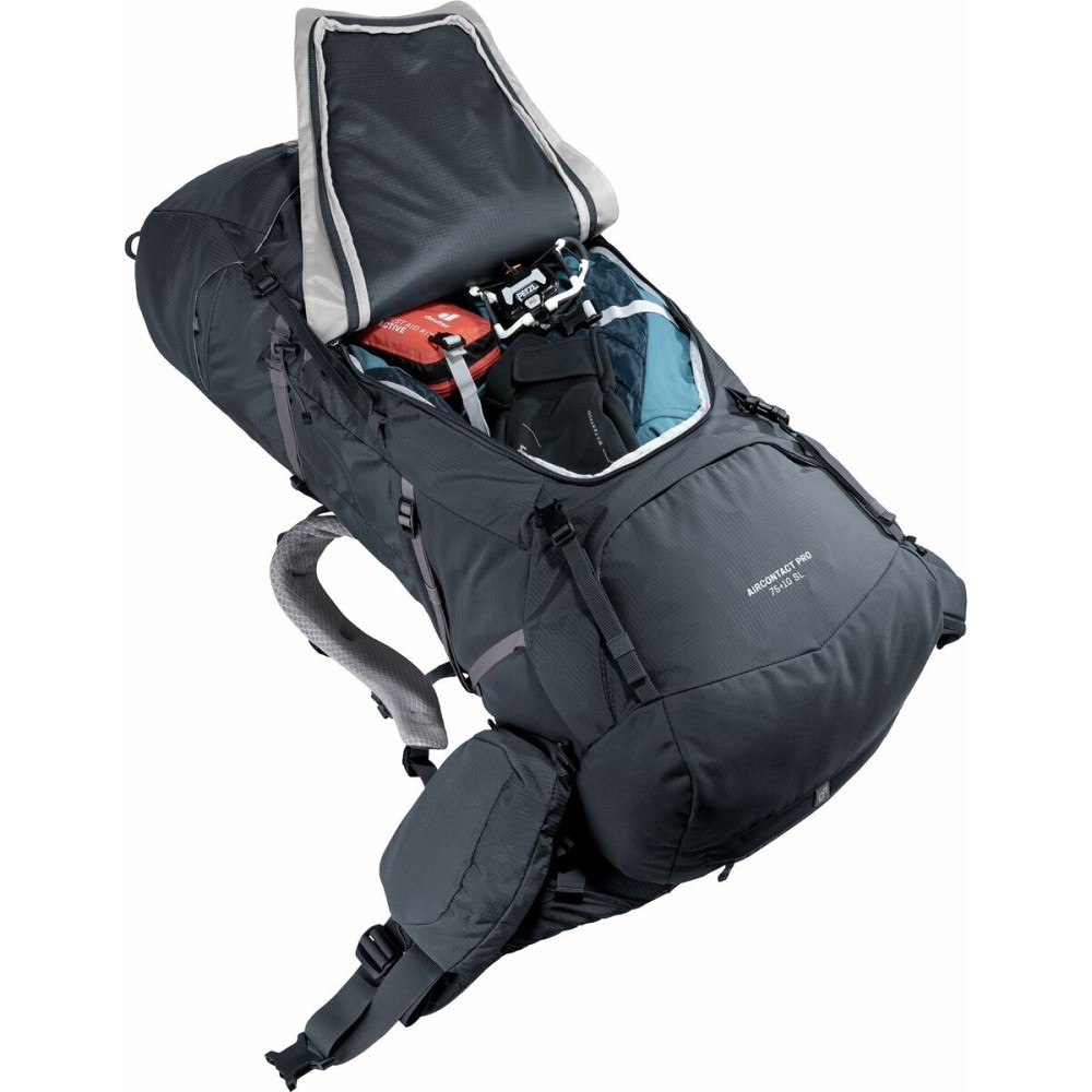 Mountain Backpack Deuter Aircontact Pro 85+10 Black 10 L 85 L