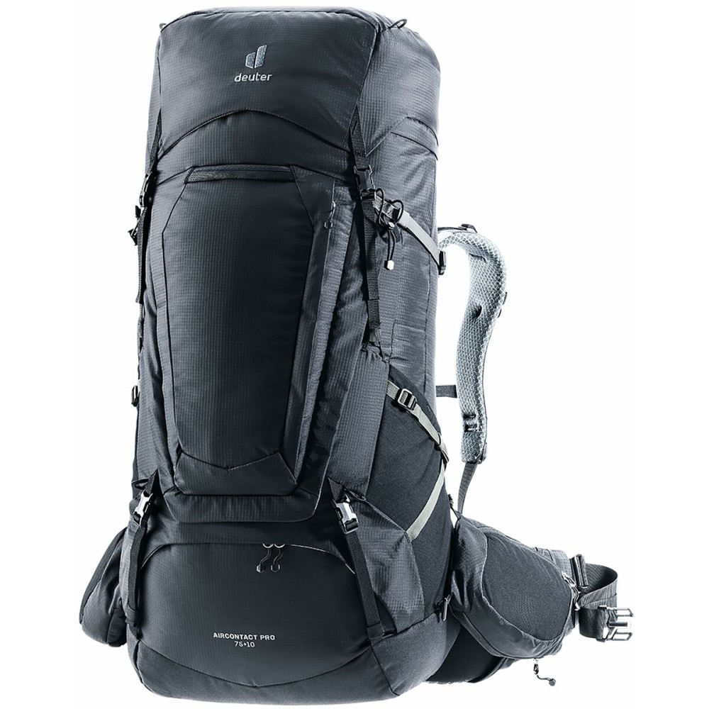 Mountain Backpack Deuter Aircontact Pro 75+10 Black 85 L