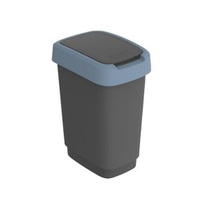 Waste bin Rotho Twist Blue Blue Plastic 25 L