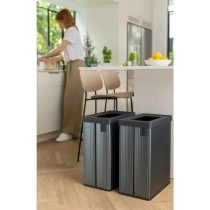 Waste bin Keter 258986 Blue 54 L