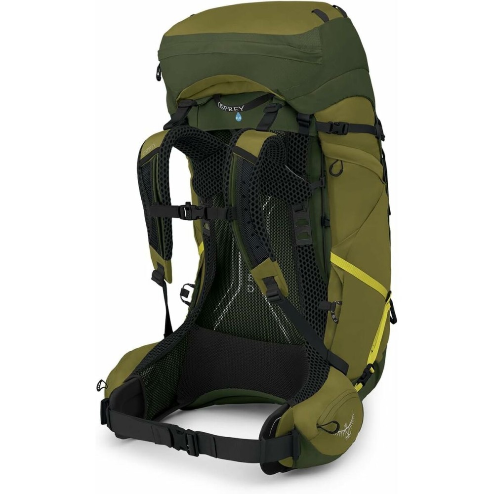 Wanderrucksack Osprey Atmos AG LT 65 Khaki 65 L Nylon