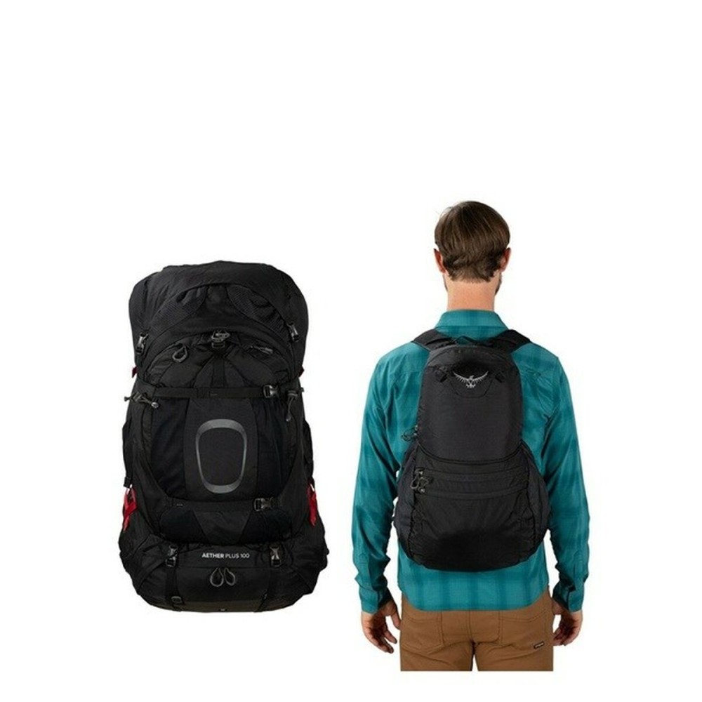 Bergrucksack Osprey Aether Plus 100 Schwarz 100 L