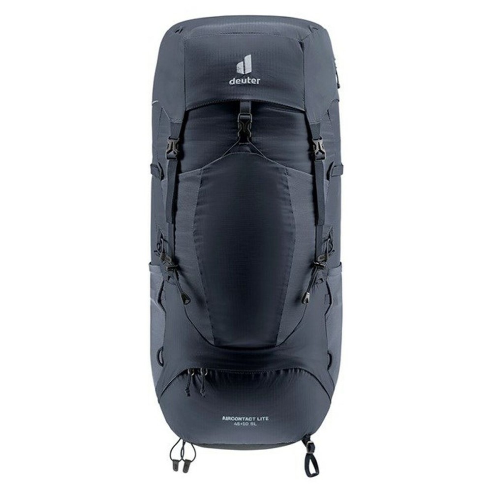 Hiking Backpack Deuter Aircontact Lite 45+10 SL Black Polyester 55 L
