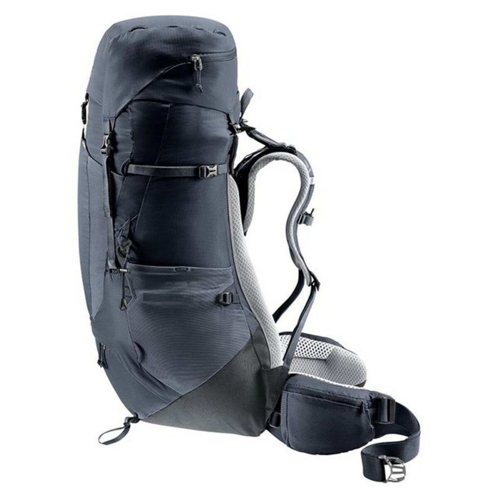 Hiking Backpack Deuter Aircontact Lite 45+10 SL Black Polyester 55 L