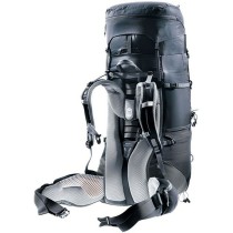 Hiking Backpack Deuter Aircontact Lite 45+10 SL Black Polyester 55 L