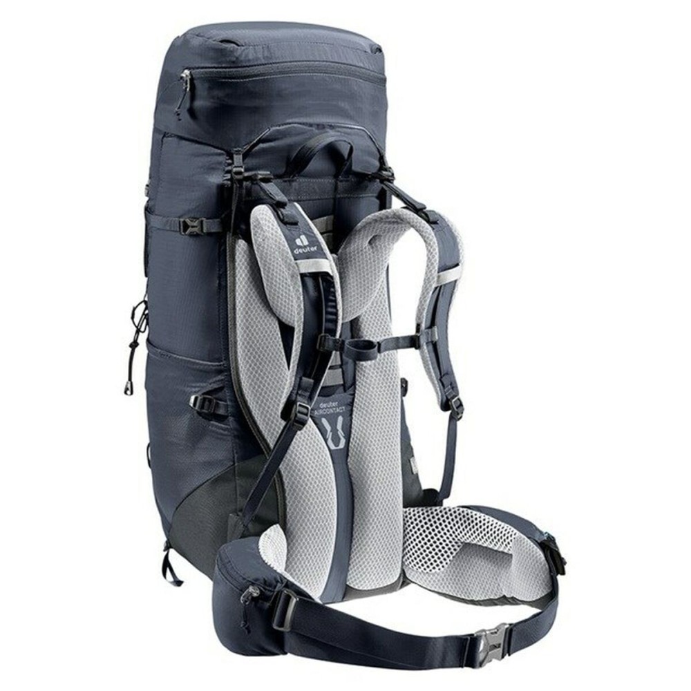 Hiking Backpack Deuter Aircontact Lite 45+10 SL Black Polyester 55 L
