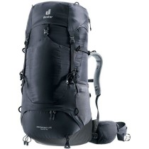Hiking Backpack Deuter Aircontact Lite 45+10 SL Black Polyester 55 L
