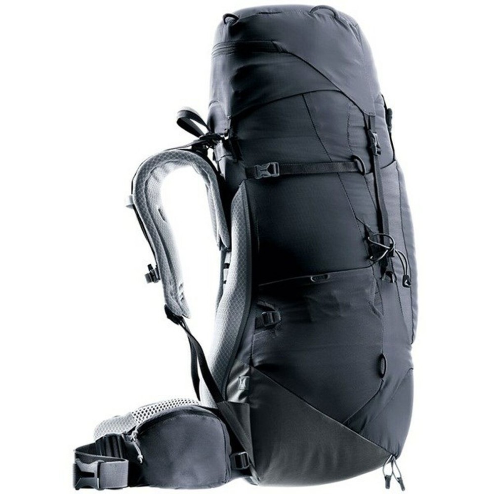 Hiking Backpack Deuter Aircontact Lite 45+10 SL Black Polyester 55 L