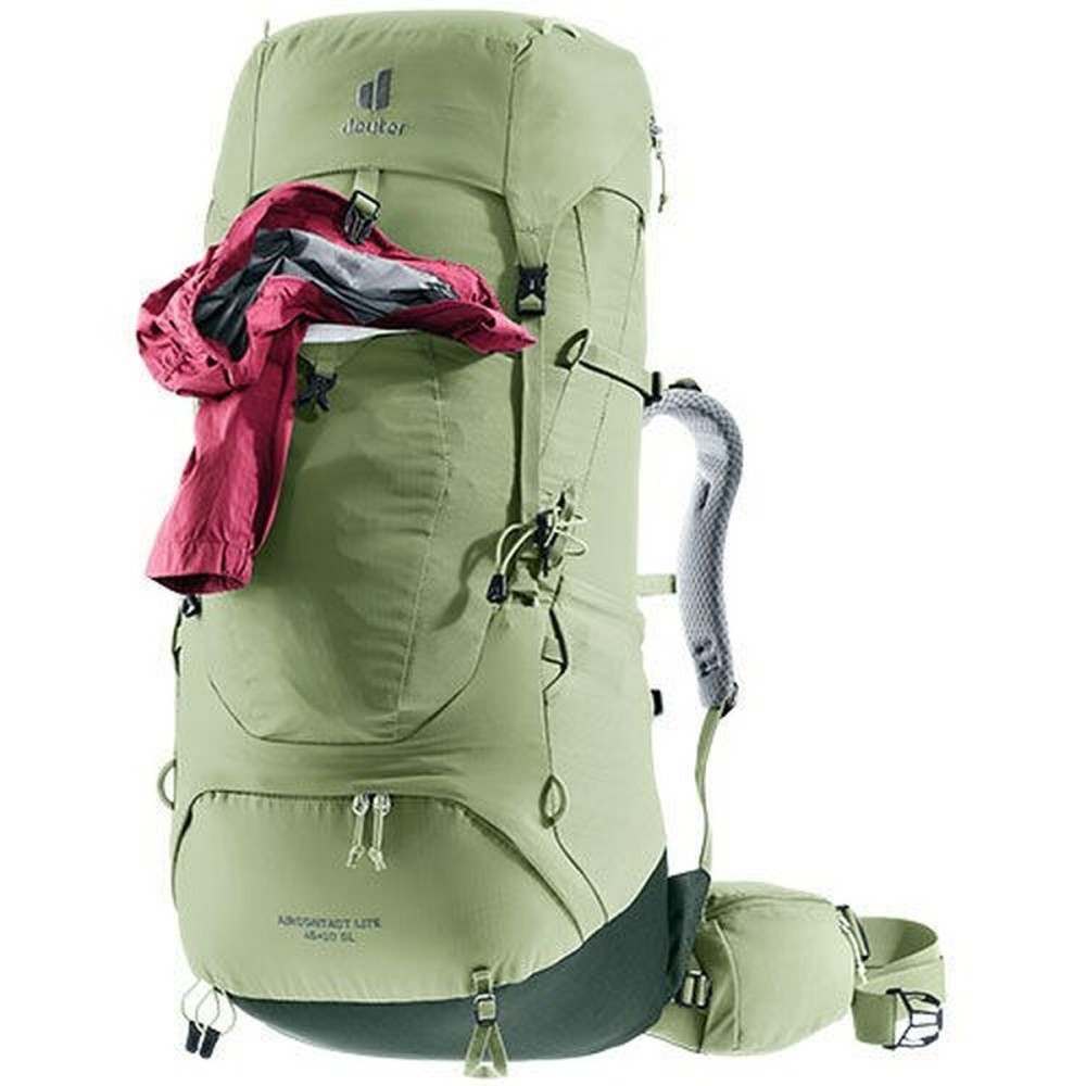 Wanderrucksack Deuter Aircontact Lite 45+10 SL grün Polyester 55 L