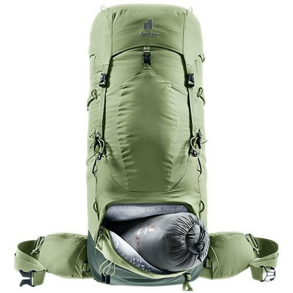 Wanderrucksack Deuter Aircontact Lite 45+10 SL grün Polyester 55 L