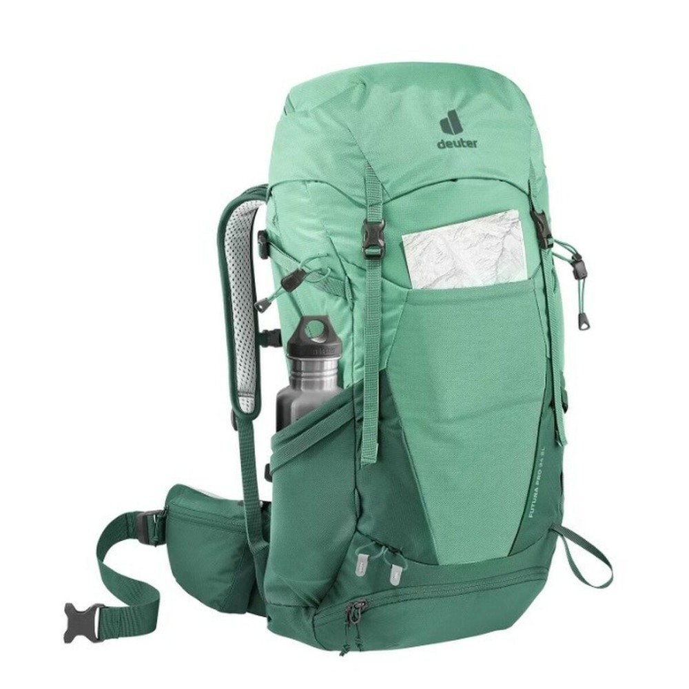 Hiking Backpack Deuter Futura PRO 34 SL Green 34 L