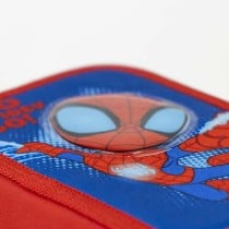 Trousse d'écolier Spidey Bleu 12,5 x 19,5 x 4,5 cm
