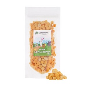 Nourriture pour lapins Factoryherbs Freeze-dried pumpkin Chinchilla Cochon d'Inde Hamster Rat Souris Rongeurs Oiseaux