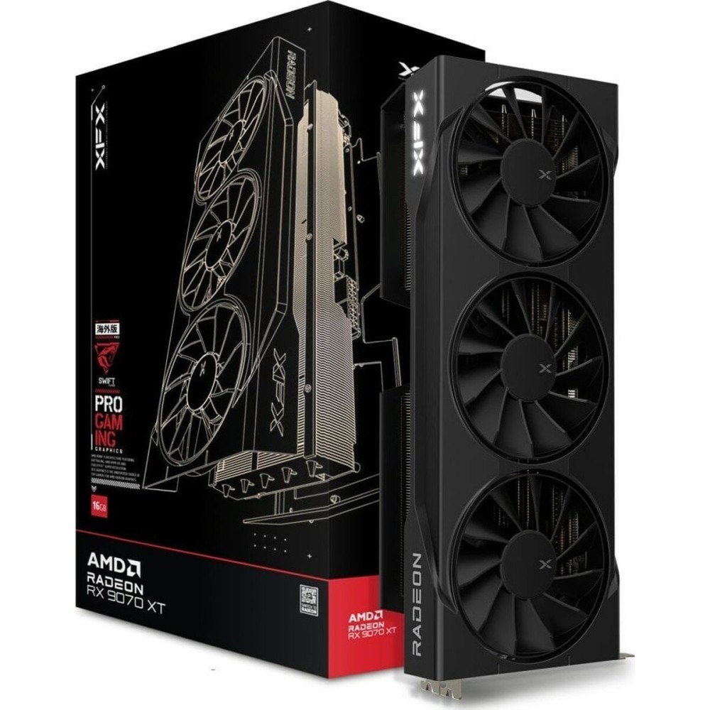 Carte Graphique XFX 97TMAQKB9 radeon rx 9070 xt 16 GB GDDR6