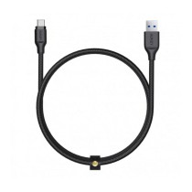 USB A to USB-C Cable Aukey CB-AC2 BK Black 2 m