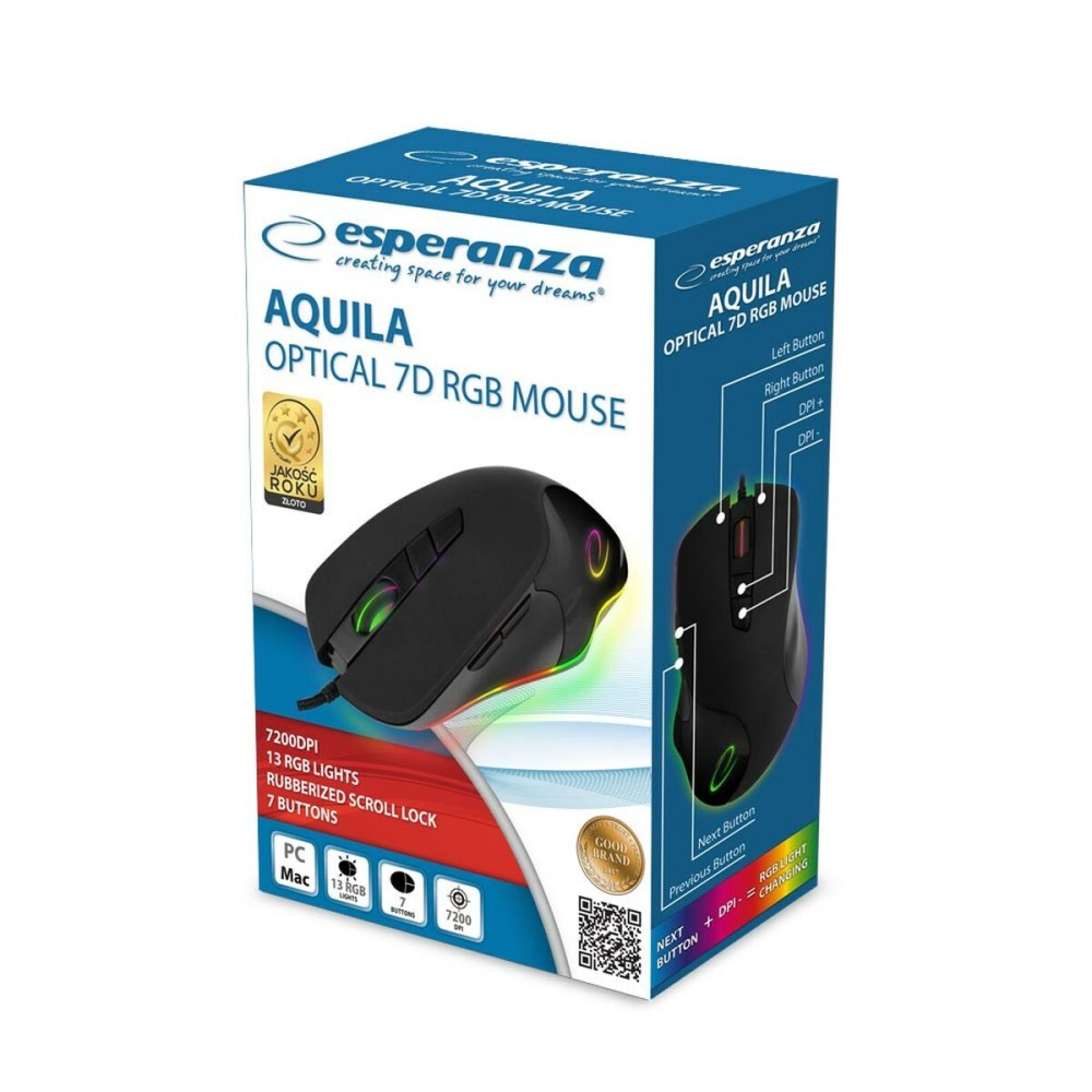 Souris Esperanza EM132 Noir
