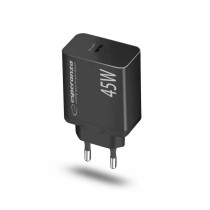 Chargeur mural Esperanza EZC108K Noir