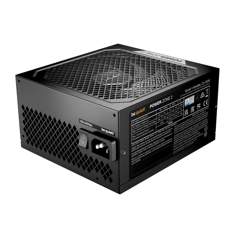 Power supply Be Quiet! BP006EU ATX 750 W RoHS CE 80 PLUS Platinum WEEE BSMI CB