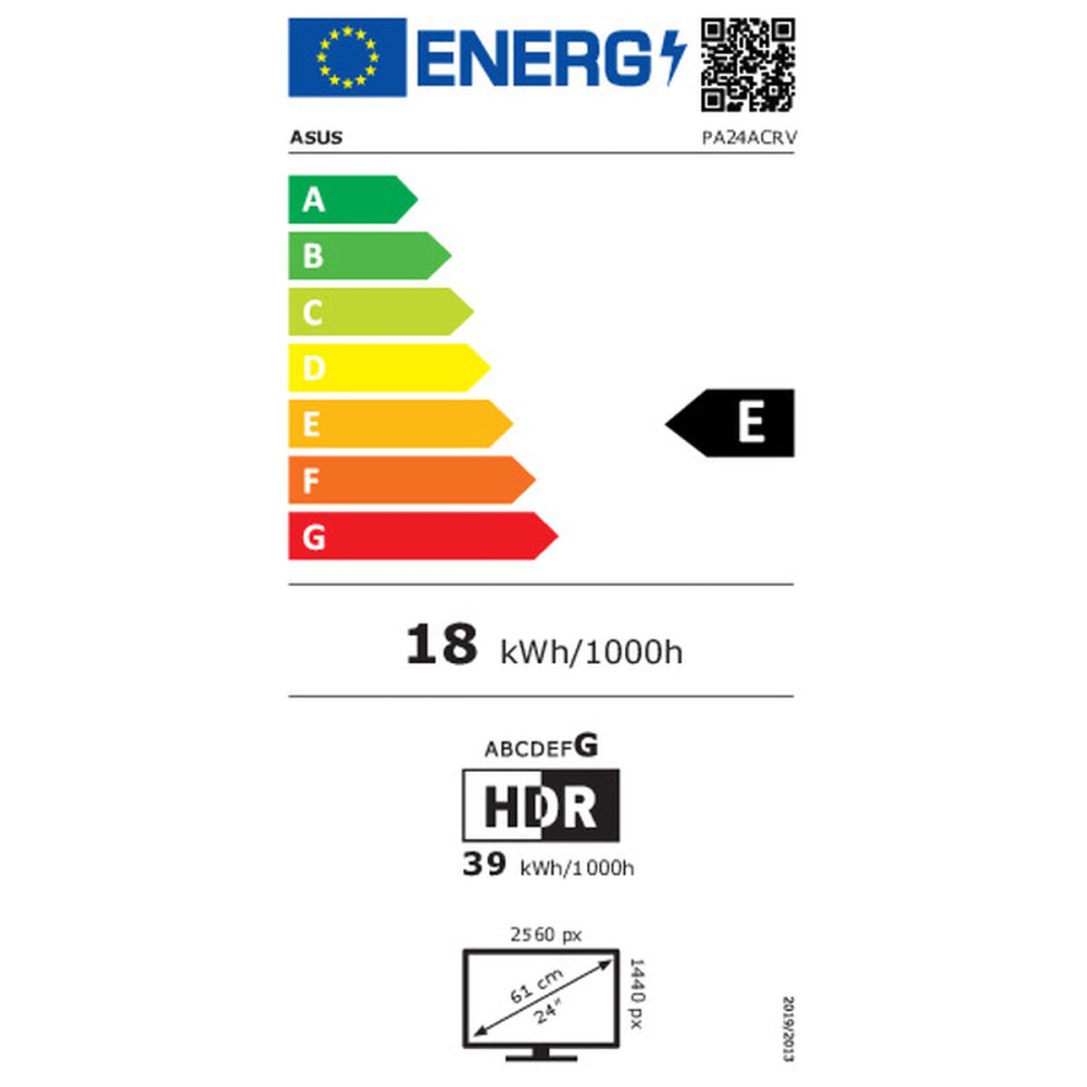 Écran Asus ProArt PA24ACRV Quad HD 23,8" 75 Hz