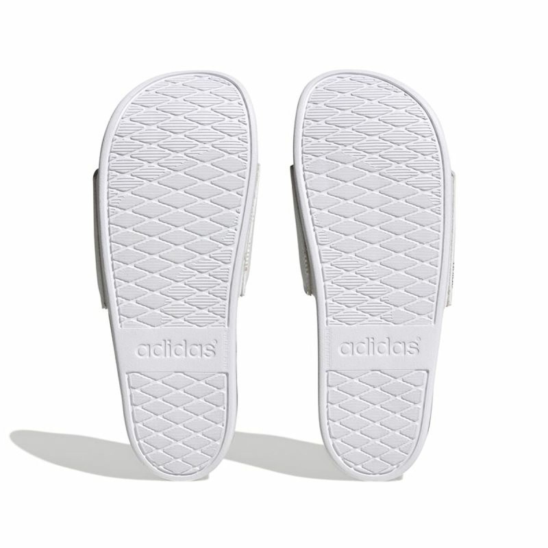 Flip Flops für Männer Adidas Adilette Comfort Weiß