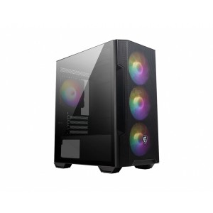 ATX Semi-Tower Gehäuse MSI MAG FORGE M100R Weiß Schwarz Bunt