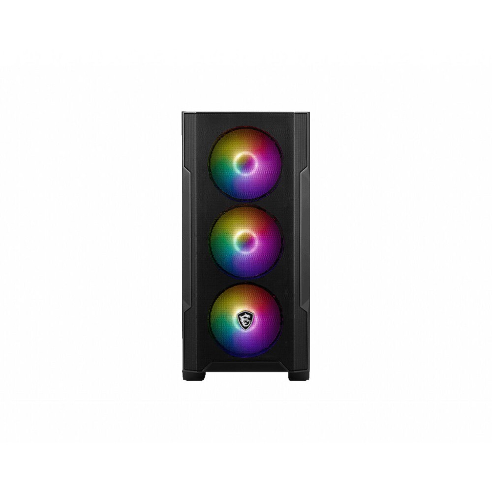 ATX Semi-Tower Gehäuse MSI MAG FORGE M100R Weiß Schwarz Bunt