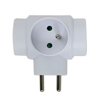 Plug adapter Esperanza ELK302W 3 Plugs